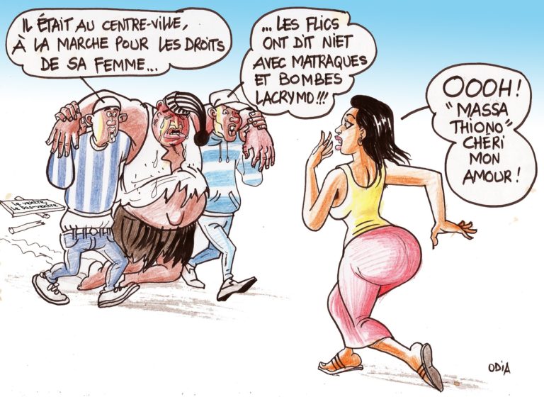 Issa Koor revient de la Journée de la Femme