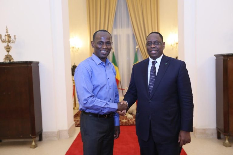 Mamane, Président du ‘Gondwana’, reçu par Macky Sall