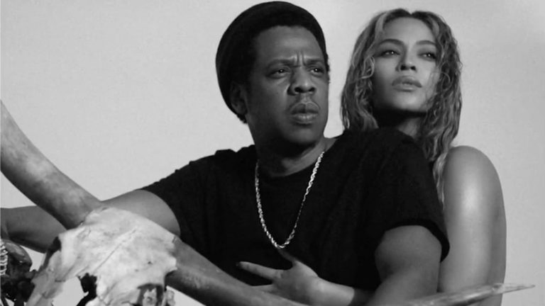 Tutti frutti: Jay-Z et Beyoncé reprennent l’affiche de Touki Bouki de Mambety