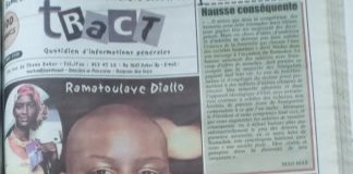 « Tract is back ! » (Par Ousseynou Nar Gueye)