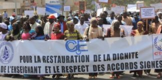 Répression de la marche des enseignants à Ziguinchor : blessés graves et arrestations