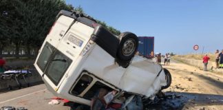 Italie : 4 Sénégalais tués, les images de l’accident