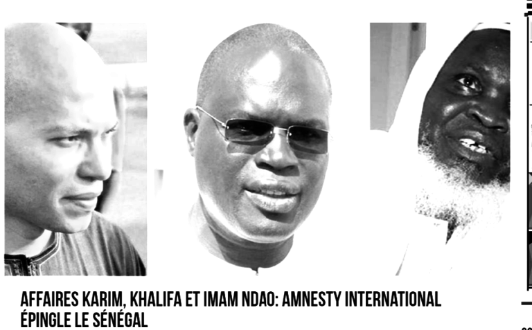 Amnesty international : ‘la justice sénégalaise ne respecte pas les normes internationales’