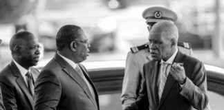 La veuve Thérèse en pleurs; Macky remercie Bruno Diatta au nom de Senghor, Diouf, Wade et lui-même