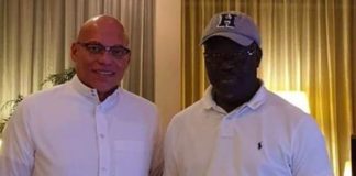 Karim Wade visité : Babacar Gaye fait un Doha d’honneur au candidat Madické Niang