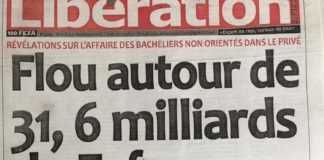 Toutes les Unes des quotidiens de ce mardi 30 octobre : et le titre le plus « qui s’excuse, s’accuse » est celui avec Madické Niang dans L’Obs