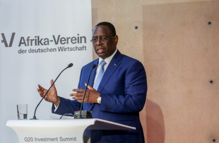Macky Sall s’auto-encense à Berlin : « Je suis un démocrate! »