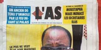 Voici toutes les Unes des quotidiens de ce samedi 3 novembre. Madické bientôt ancien député.