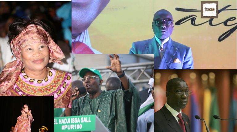 « Yes, week-end », investitures en série : Aïssata Tall Sall, Issa Sall du PUR, Diop Decroix et Atepa (Photos de Cheikh Diallo)