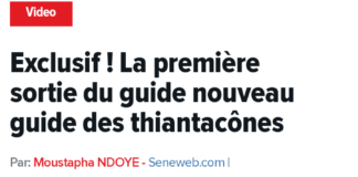 Thiantacounes : Exalté d’avoir décroché une « exclusivité », Seneweb en bégaie