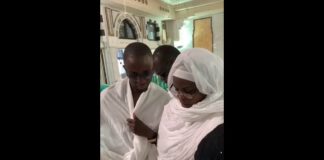 Marième Faye Sall en Oumra récite le Coran
