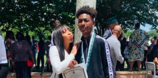 Philippe Ndour, le fils de Viviane et Bouba, reçoit son diplôme à Miami