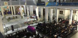 REPORTAGE – Le dernier hommage à Colette Senghor, en la cathédrale de Dakar