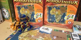 La Camerounaise Paulette Mpouma vend son jeu de société « Afriqu’Enjeux » au Sénégal