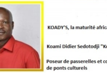 PARCOURS : Que présente le styliste Didier Koami « Koady’s », passé de Dakar à Malabo, au festival de mode FIMO 228 de Lomé ?