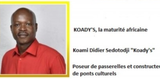 PARCOURS : Que présente le styliste Didier Koami « Koady’s », passé de Dakar à Malabo, au festival de mode FIMO 228 de Lomé ?