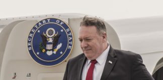 Le secrétaire d’État américain, Mike Pompeo, est arrivé à Dakar
