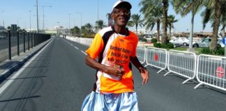 Sidy Diallo, 65 ans, confiné, réalisera un semi-marathon dans son appartement