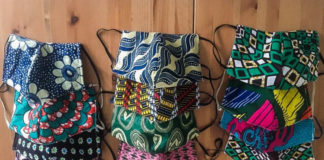 Paris : Pathé Ndiaye, tailleur sénégalais, décide d’offrir des masques en tissu africain