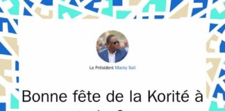 Preum’s! Macky Sall a adressé ses voeux de Korité dès hier, samedi soir