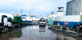 Images du jour: Port autonome de Dakar sous « eaux pluviales »