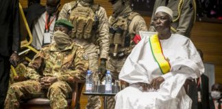 Les leaders de l’ancien régime IBK reçus par le président de transition malien Bah Ndaw