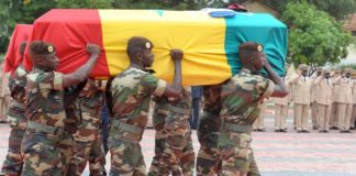 Ziguinchor : Le sous-lieutenant Amadou Diallo tué par la chute d’un rônier