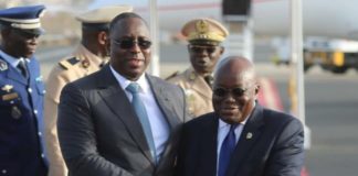 Cedeao : le Président du Ghana, Nana Akufo-Addo, au Sénégal