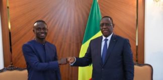 « Balle au pied » : Sadio Mané reçu par Macky Sall