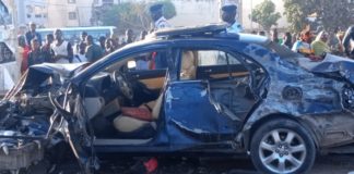 Le chauffeur malien assassin de 3 agents de LERAL TV en garde-à-vue, des traces de dérapages du camion fou sur le goudron