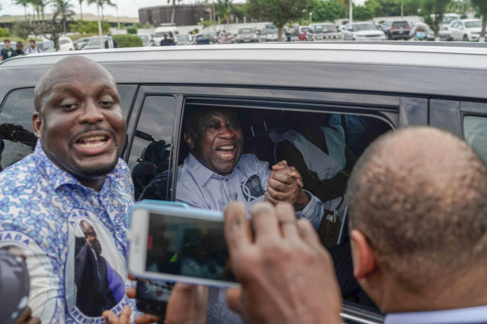 APTOPIX Ivory Coast Gbagbo's Return