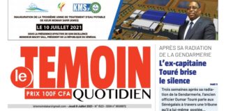 Dans l’oeil du Témoin ce jeudi : l’ayatollah Ahmed Khalifa Niasse indexe des gays chez les journalistes et les banquiers
