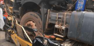 Accident tragique à Kaolack : le chauffeur dit s’être endormi au volant de son camion