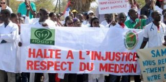 Grogne des syndicalistes de la Santé