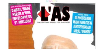 Dans L’As ce mercredi : Habré enterré au Sénégal