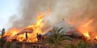 Mbour : un incendie tue un couple et leur enfant