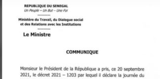 lundi férié d’après Magal : pourquoi le ministre du Travail rame pour le justifier ?