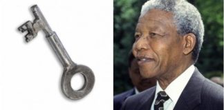 VENTE AUX ENCHÈRES DE LA CLÉ DE LA CELLULE DE MANDELA: La Nation arc-en-ciel s’offusque