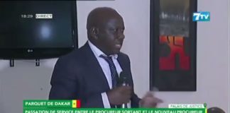 Passation : le procureur Serigne Bassirou Gueye « content de partir »