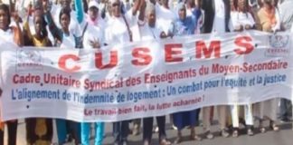 Grève dans l’enseignement : le SAEMSS et le CUSEMS lancent le 4e plan d’actions