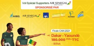 CAN 2022 : L’offre juteuse de AIBD Et Air Sénégal