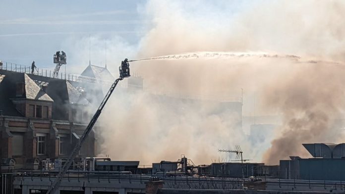 Incendie Banque de France