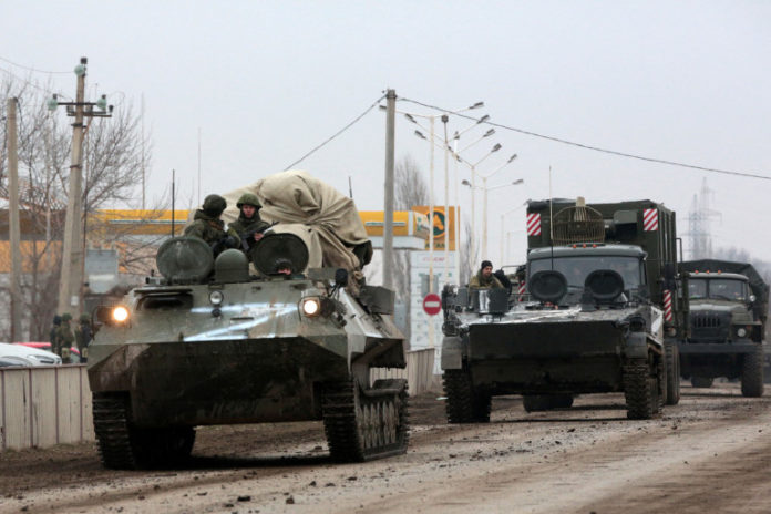 Des-tanks-russes-sur-la-route