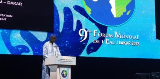 Clôture forum mondial de l’eau : la belle déclaration de Dakar