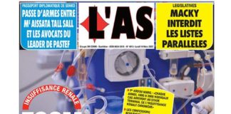 Dans L’As : Papa Amadou Sarr, limogé de la DER, prend le Wird tidiane