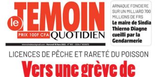 Dans le Témoin : le maire de Sindia, Thierno Diagne, cueilli par la gendarmerie pour arnaque foncière