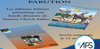 PUBLICATION: Bande Dessinée sur le Prince Samba Guelaajo Jeegi