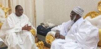 Visite à Touba: ce que Macky Sall a dit à Serigne Mountakha