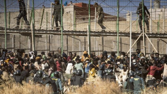 Migrants au Maroc