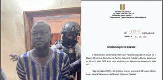 Arrestation «forcément spéciale»: Pape Mamadou Seck, «trahi» par sa copine